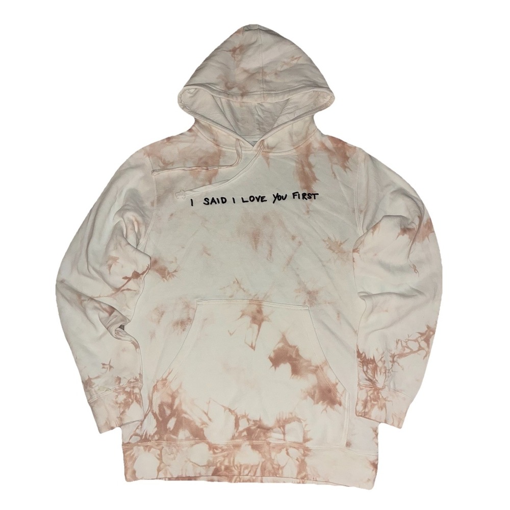 Selena Gomez Hoodie‎ S Tye Dye Embroidered I Said I Love You First Merch NEW
